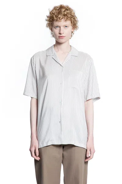 The Row Jorge Shirt In Gray