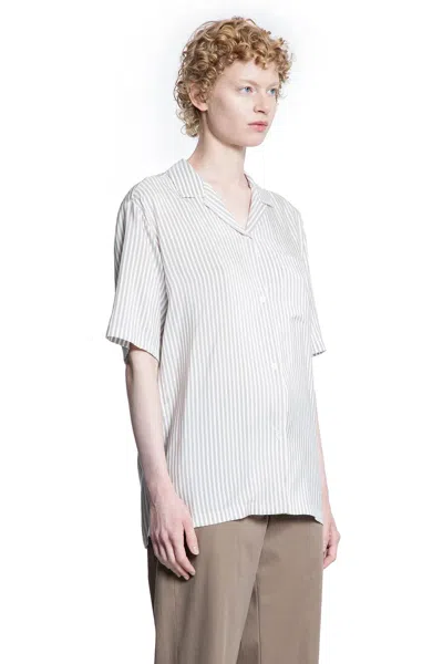 The Row Jorge Shirt In Gray