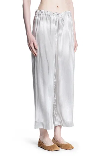 The Row Yayah Pants In Gray