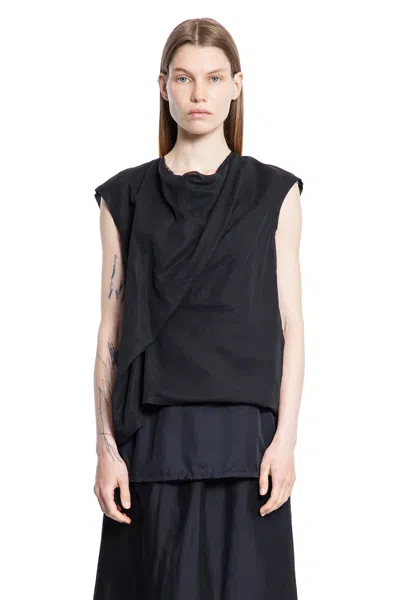 The Row Inawa Top In Cotton In Black