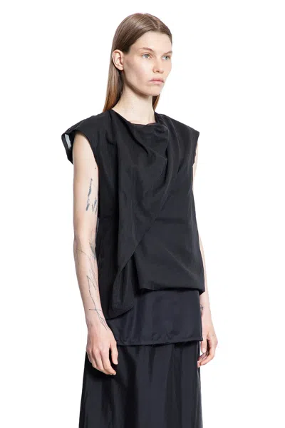 The Row Inawa Top In Cotton In Black