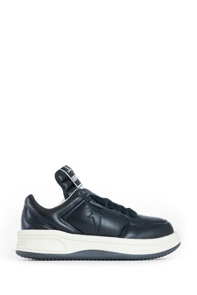 Rick Owens Drkshdw Converse Collaboration Turbowpn Ox Sneakers In Black