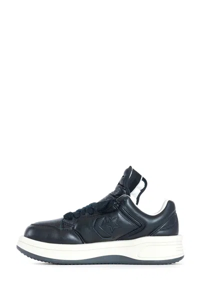 Rick Owens Drkshdw Converse Collaboration Turbowpn Ox Sneakers In Black