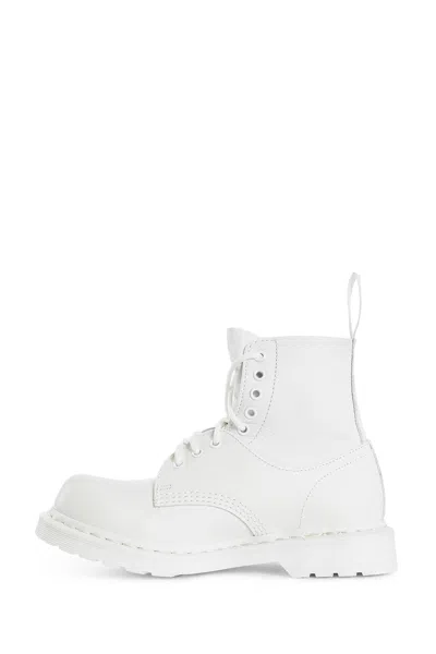 Mm6 Maison Margiela X Dr. Martens 1460 8-eye No Steel Toe Womens White