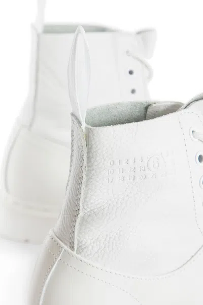 Mm6 Maison Margiela X Dr. Martens 1460 8-eye No Steel Toe Womens White