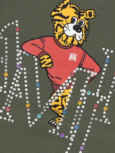Amiri Tiger-print Sweatshirt In Multi