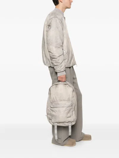 Oamc Patterned Backpack In Neutral