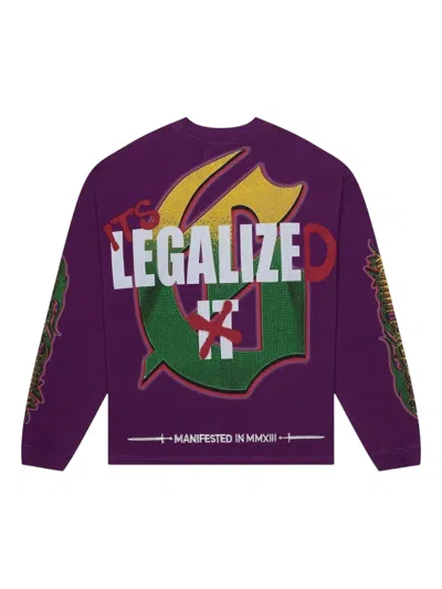 Godspeed Indoor Vvs Ls Long-sleeved T-shirt In Purple