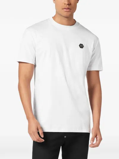 Philipp Plein Lightweight Short Sleeve Crew Neck T-shirt In Animal Print