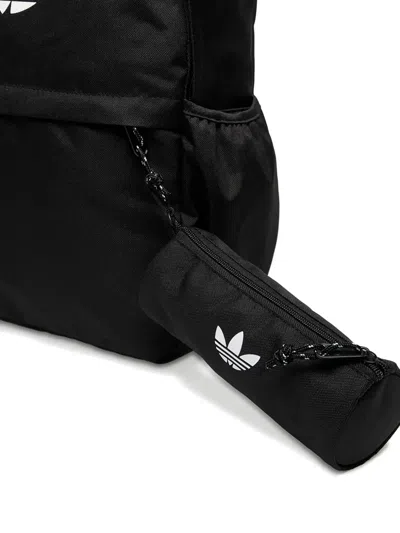 Adidas Originals Pencil Case-detail Backpack In Black