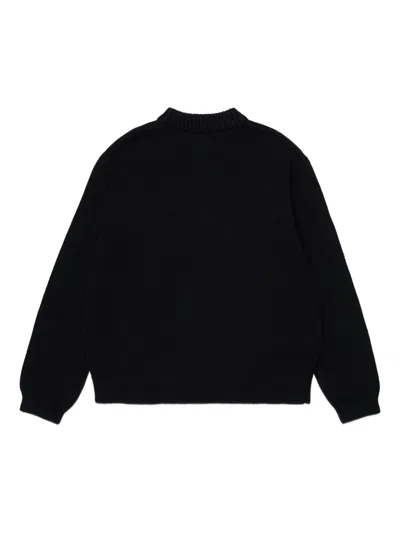 Marni Patch-pocket Sweater In Black