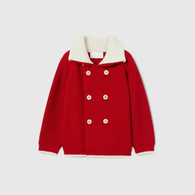 Gucci Wool Sweater In Red