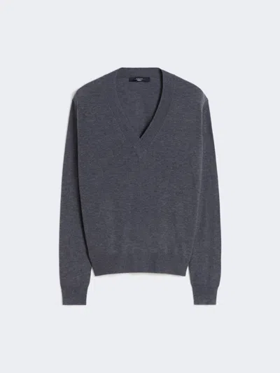 Max Mara Wool And Cashmere Sweater In Blue
