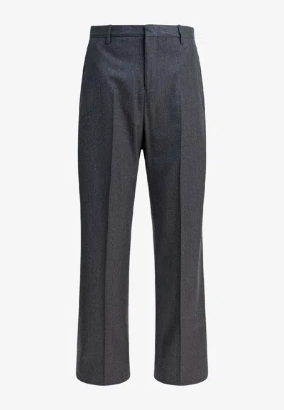 Briglia 1949 Belt Loops Trousers In Gray