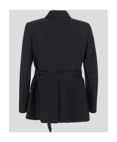 Dries Van Noten Long-sleeved Casual Jacket In Black