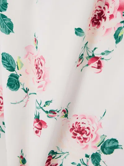 Alessandra Rich Pattern Dress In Multi