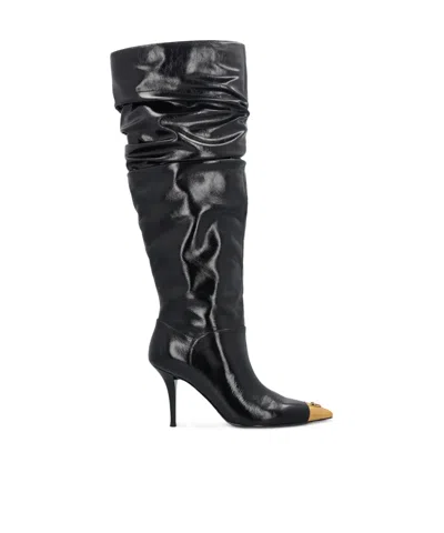 Pinko Lucy 15 Boots In Black