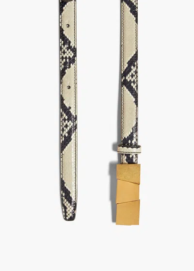 Khaite Embossed Belt In Multi