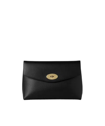 Mulberry Large Darley Makeup Bag In Black