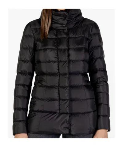 Peuterey Flagstaff Mqn 03 Funnel-neck Quilted Jacket In Black