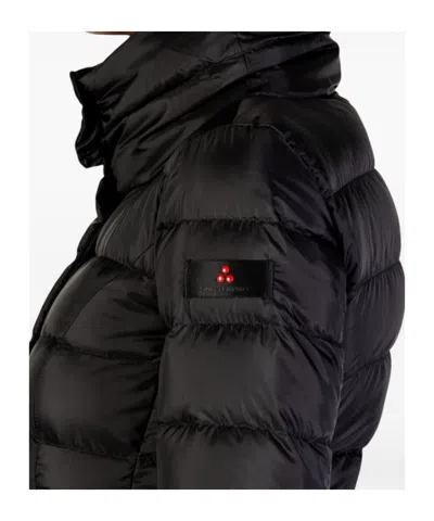 Peuterey Flagstaff Mqn 03 Funnel-neck Quilted Jacket In Black