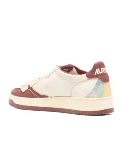 Autry Rainbow Panel Trainers In Multi