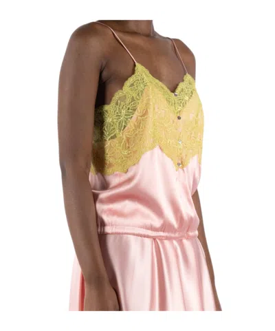 Dries Van Noten Spaghetti Strap Tank Top In Pink