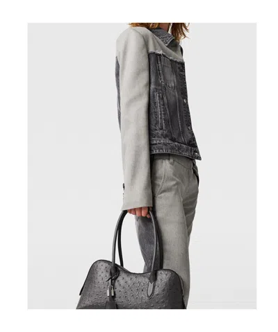 Stella Mccartney Tailored Panel Jacket Adjustable Straps Design In Gray