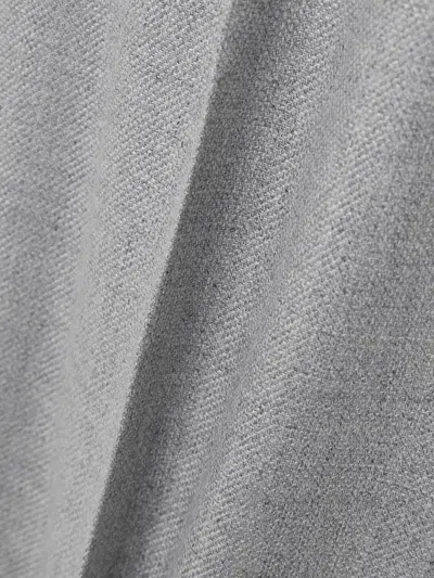 Blazé Milano Alithia Pleated Straight-leg Pants In Gray