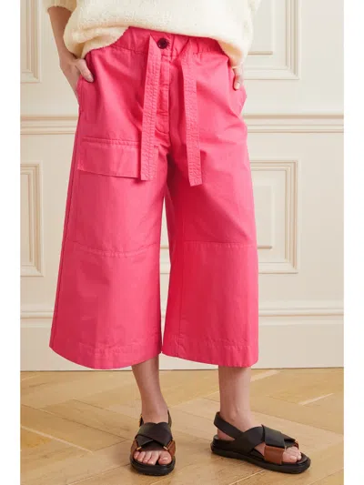 Dries Van Noten Wide-leg Casual Pants In Pink