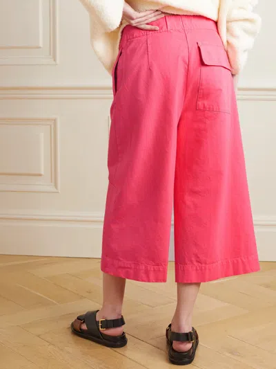 Dries Van Noten Wide-leg Casual Pants In Pink