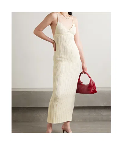 Khaite The Olympia Knitted Dress In Multi