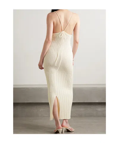 Khaite The Olympia Knitted Dress In Multi