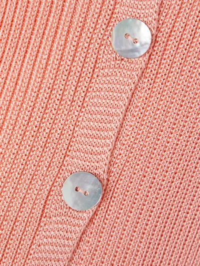 Calle Del Mar Long-sleeved Knitwear In Pink