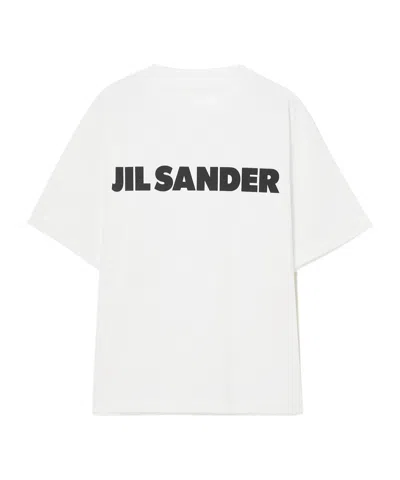 Jil Sander Short-sleeved T-shirt In White
