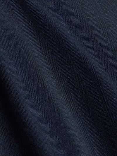 Blazé Milano Slit Midi Skirt In Blue