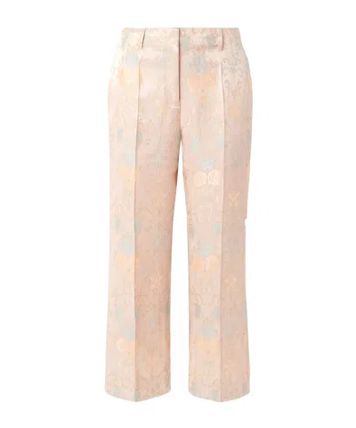 Dries Van Noten Casual Pants With Belt Loops In Multi