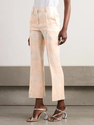 Dries Van Noten Casual Pants With Belt Loops In Multi