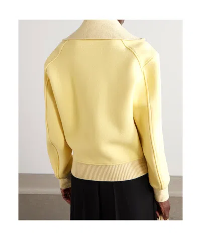 Jil Sander Oversized Wool-blend Sweatshirt In Multi