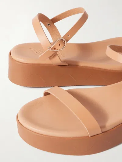 Ancient Greek Sandals Platform Sandals In Brown