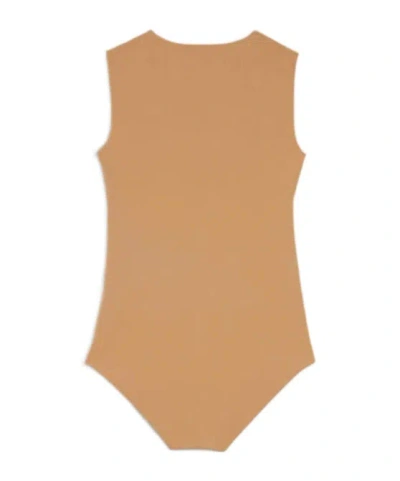 Jil Sander Bodysuit In Brown