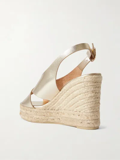 Ancient Greek Sandals Open-toe Wedge Sandals In Brown