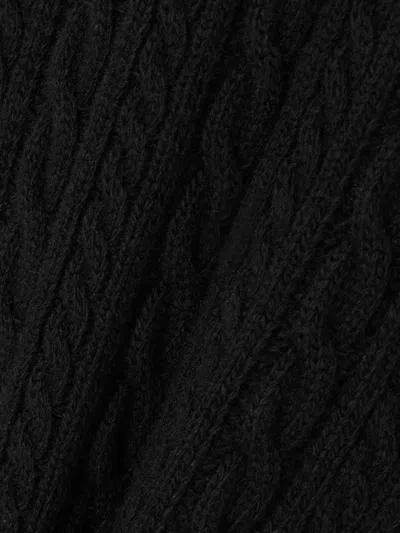 Alessandra Rich Elastic Waist Skirt In Black