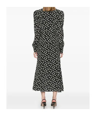 Alessandra Rich Pendant Dress In Black