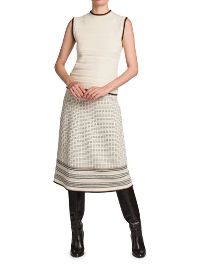 Loro Piana Sleeveless Cashmere Sweater In Brown