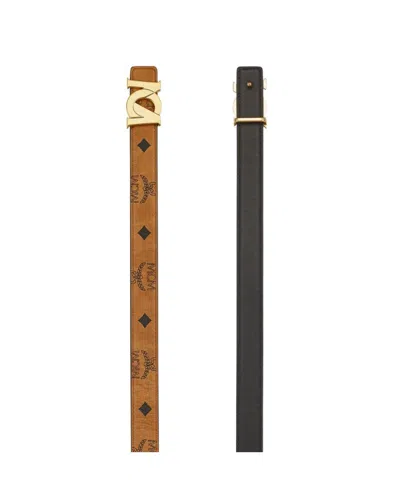 Mcm M-art Belt 1 In Visetos In Brown
