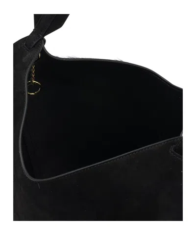 Khaite Mini Lotus Tote Bag In Black
