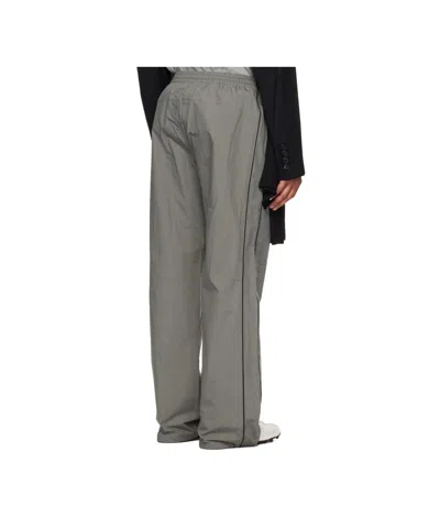 We11 Done Gray Layered Track Pants In Multi