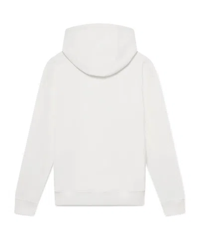 Casablanca Tennis Club Logo-print Hooded Cotton Sweatshirt In White