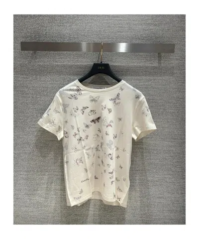 Dior Short-sleeved T-shirt In White